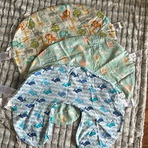 3 Boppy pillow covers